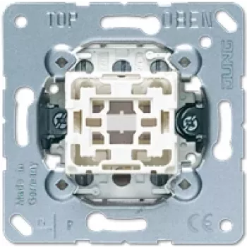 Lichtschalter Jung 531-41U, Kippsteuerung, Aluminium, 250 V, 10 A