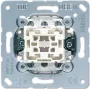 Lichtschalter Jung 531-41U, Kippsteuerung, Aluminium, 250 V, 10 A