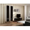 Cama TV-Ständer VIGO 140 30/140/40 weiß/schwarz glänzend