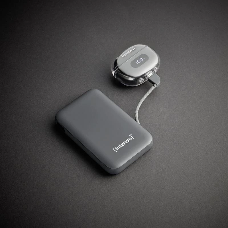 Powerbank USB 10000 mAh/Grau S10000 7333034 Intenso