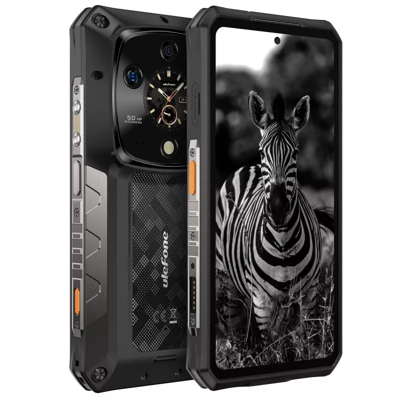 Robustes Smartphone UleFone Armor 28 Ultra 5G — 16 GB RAM, 1 TB Speicher, Schwarz