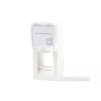 Lanview LKS840 1-Port Euro-Dose 45x22,5 Wandsteckdose