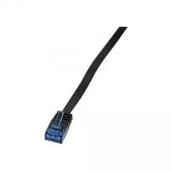LogiLink - Patchkabel - RJ-45 (M) zu RJ-45 (M) - 7,5 m - UTP - CAT 5e - vergossen - Schwarz (CP0138B)