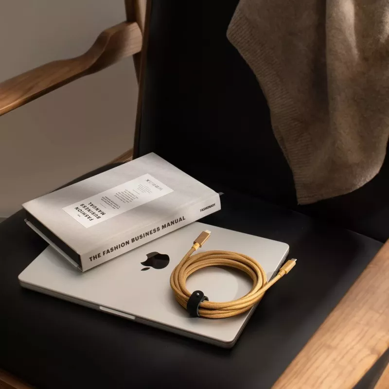 Kabel USB-C auf USB-C Native Union Belt Kabel Pro 240W, 2,4 m, USB 2.0, 0,48 Gbit/s, Grün