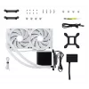 TRYX PANORAMA ARGB 240 Prozessor Flüssigkeitskühlungsset 12 cm Weiß 1 Stück