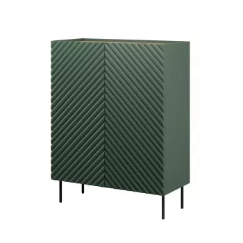 Regal cama meble ONDA ONDA 98×45×127 cm grün, bodenstehend Wandschrank
