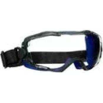 3M GoggleGear 6000 Schutzbrille Neopren Schwarz, Blau