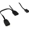 All-in-One-Flüssigkeitskühler Inter-Tech LC-120 RGB 12 cm Schwarz
