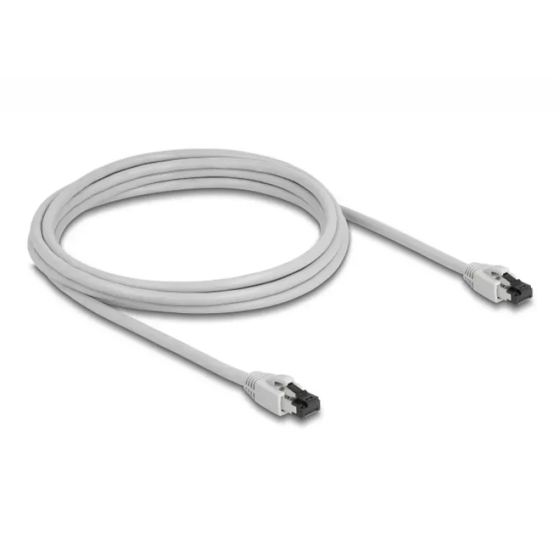 Netzwerkkabel DeLOCK 80561 RJ-45 Cat8.1 3 m Grau