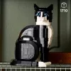 LEGO set Ideas 21349 Tuxedo Cat Bauset — sammelbares Ziegelmodell, Ausstellungsstück