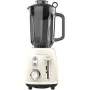 Küchenmaschine CECOTEC Power Schwarz Titanium RetroBeige, 1200 W, 1,5-l-Schüssel
