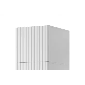 Kleiderschrank Cama Meble PAFOS 1D BASE 45×55,5×45 cm, 1 Tür, weiß matt