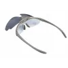 Schießbrille WOSPORT 6055T mit 3 austauschbaren Gläsern und verstellbarem Gurt