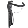 Wandmontierter Fahrradträger MACLEAN MC-432, vertikale Fahrradhalterung, verstellbare Breite, max. Belastung 30 kg, schwarz