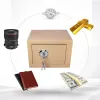 Schlüsselkasten Extralink S-404 home office gold — wandmontierbarer Schlüsseltresor, kompakter Schlüsselkasten