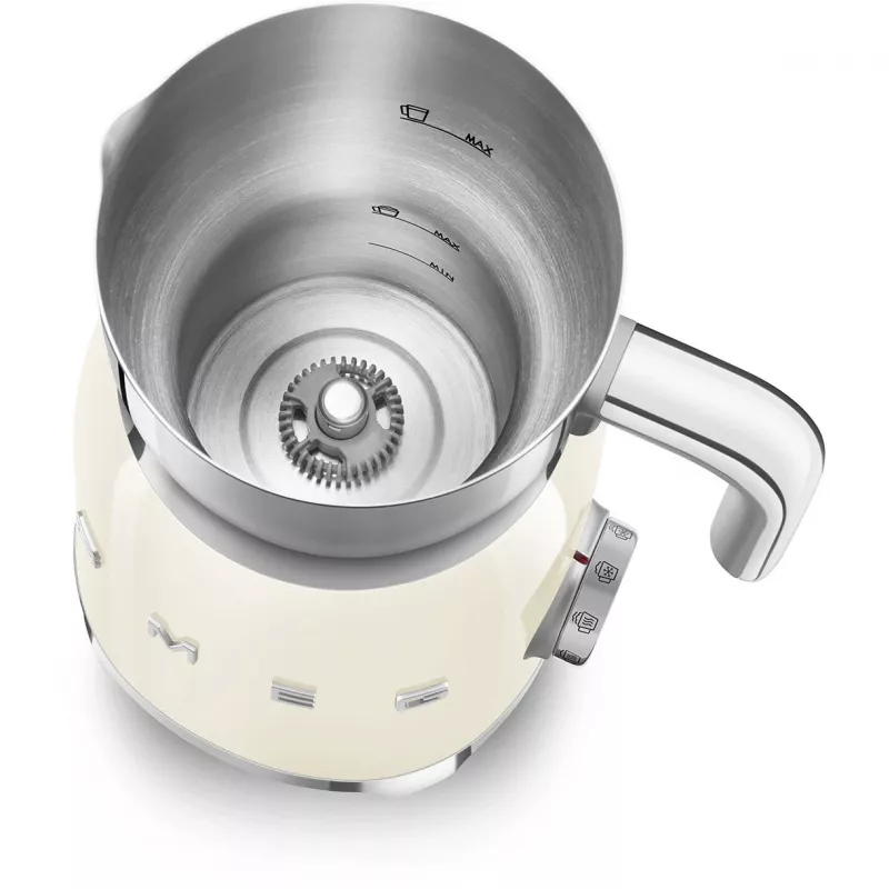 SMEG MFF11CREU Milchaufschäumer 50 Zoll Stil creme