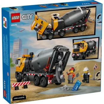 LEGO CITY 60478 Zementmischer