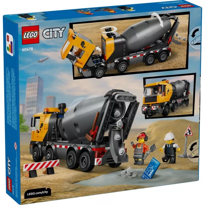 LEGO CITY 60478 Zementmischer