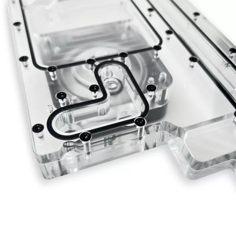 Stealkey Customs Distroplate für Fractal Design North D4 — Acryl-Reservoir (SW10099)