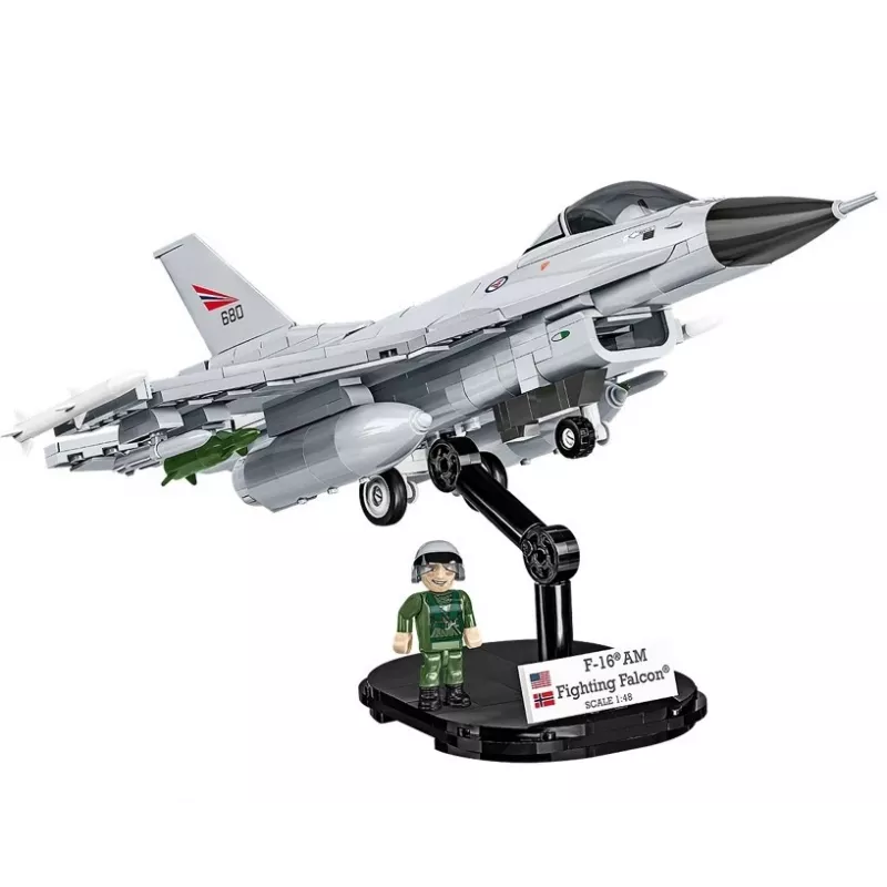 Cobi Bausatz F-16AM Fighting Falcon, 495 Teile, Modell im Maßstab
