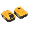 Kombi-Set für Elektrowerkzeuge DeWALT DCK2080P2T-QW — 18V Li‑Ion 5Ah (2x), DCG405 Winkelschleifer, Bohrschrauber, M14 Schleiftellergewinde, Tragekoffer