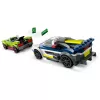 LEGO City Spielset 60415 Polizeiauto und Muscle-Car-Verfolgungsjagd — 213 Teile, 2 Minifiguren, Alter 6+