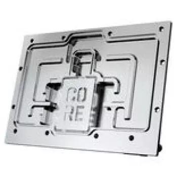 Grafikkarte Alphacool Core RX 9070 XT Taichi Transparent Chrome mit Backplate