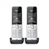 Gigaset COMFORT 500HX duo Analog/DECT Telefon Anruferkennung Schwarz, Silber