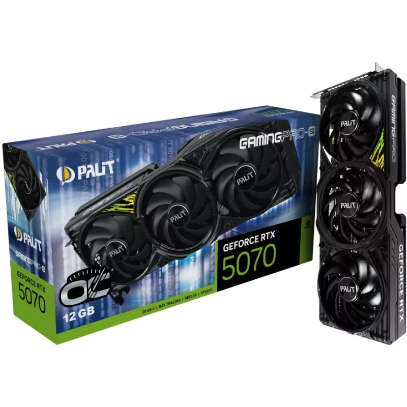 Palit GeForce RTX 5070 Ti GamingPro-S OC 16GB GDDR7 Grafikkarte