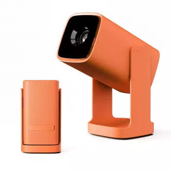 Projektor WANBO Cube 1 (orange) — kompakter tragbarer LED-Projektor, Modell CUBE1CANYON