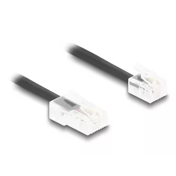 Telefonkabel DeLOCK 88479 2 m Schwarz RJ-11 RJ-45