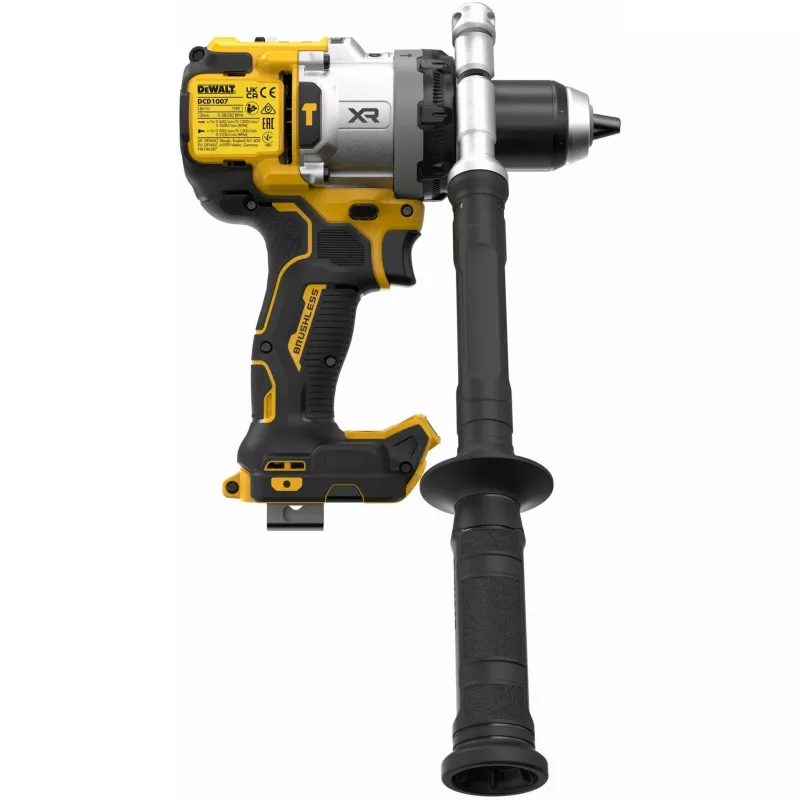 Akku-Bohrschrauber DeWalt DCD1007NT-XJ, 18 V bürstenlos, 3-Gang, 2250 U/min, Schnellspannbohrfutter (1,5–13 mm), 1,85 kg