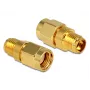DeLOCK - HF-Adapter - RP-SMA (M) - auf - SMA (W) (88728)