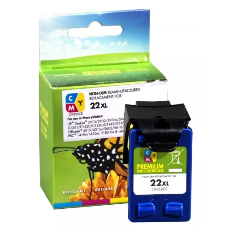 Kompatible Farbpatrone Static Control HP 22XL