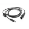 Zebra CBL-36-452A-01 Stromkabel Schwarz 1,9812 m