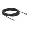 Koaxialkabel DeLOCK 89466 10m N-Stecker SMA-Stecker Schwarz