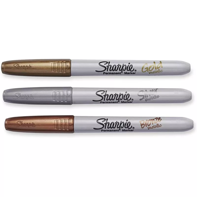 Marker Fine tip Sharpie 1986006 Bronze Gold Silber