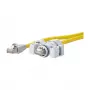 Metz 141N113K100B0 Ethernet-Patchkabel Gelb