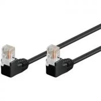 Netzwerkkabel Goobay 96085 Schwarz 0,5m Cat5e U/UTP