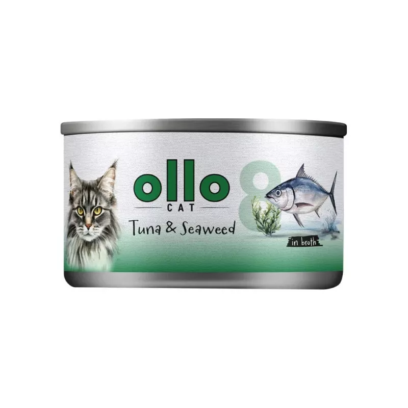 Ollo Thunfisch mit Seetang in Brühe Nr. 8 70 g