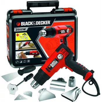 Heißluftgebläse Schwarz & Decker KX2200K-QS — 2000 W, 720 L/min, bis zu 645 °C, Pistolengriff, 900 g