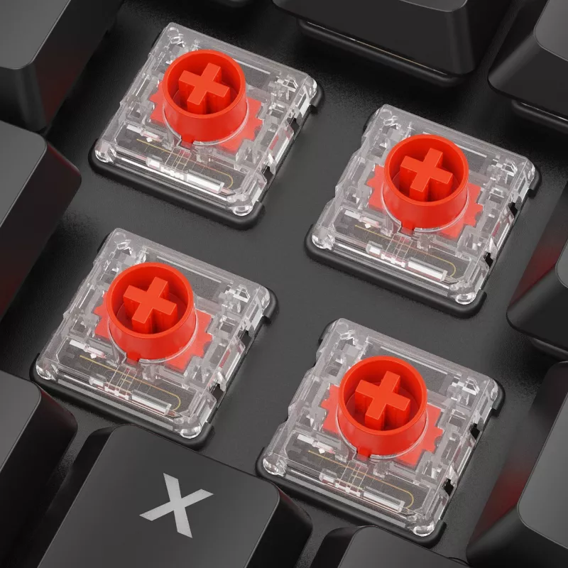 Sharkoon PureWriter W65 Tastatur Gaming RF Wireless QWERTZ Deutsch Schwarz
