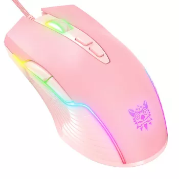 Gaming-Maus ONIKUMA CW905 pink USB
