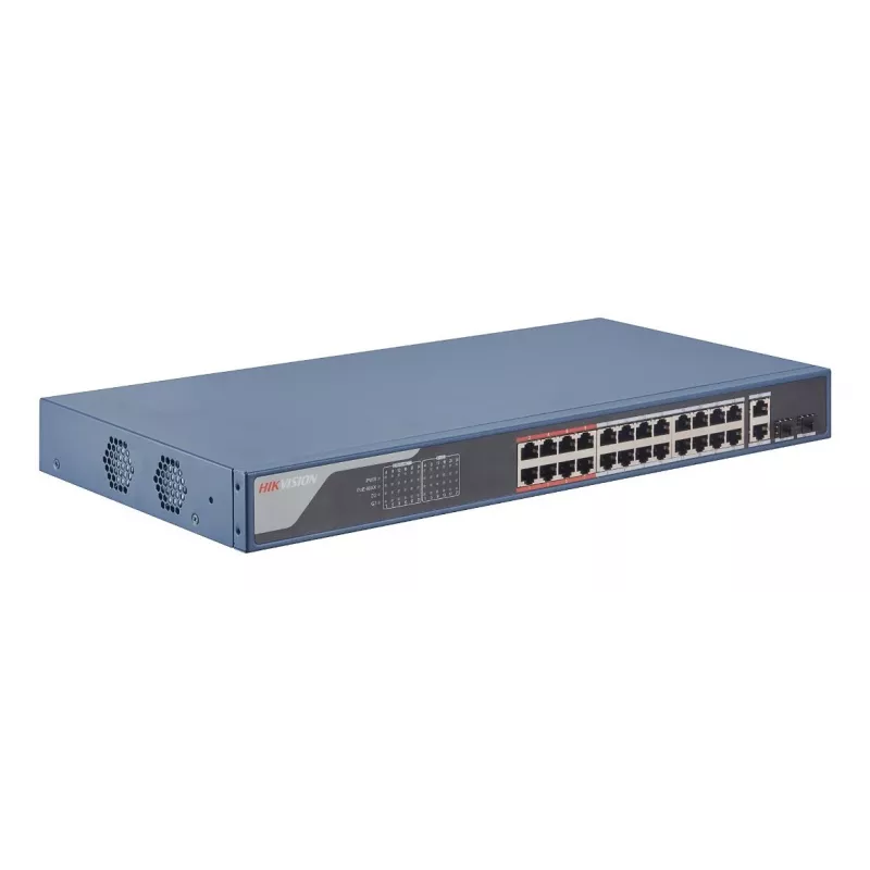 Netzwerk-Switch Hikvision DS-3E1326P-EI – 26 Ports, 14,8 Gbit/s Switching-Kapazität