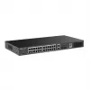 Managed Switch RUIJIE RG-ES228GS-P — 26x Gigabit RJ-45, 24x PoE-Ports, 370W PoE-Budget, 2x SFP, Metall-Rackmontage