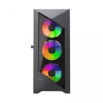 Gembird CCC-FC-900ARGB Gaming-Gehäuse Fornax 900, ATX, schwarz