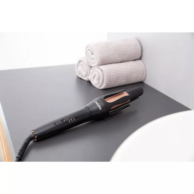 Lockenstab Beurer HT 75 — 25 mm keramikbeschichteter Zylinder, schwarz/kupfer