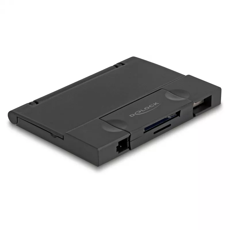Kartenleser DeLOCK 91014 USB 3.2 Gen 1 Typ-A/Typ-C Schwarz MicroSD SD