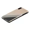 Handyhülle man and wood für iPhone XS Max — grauer Anzug, schwarz