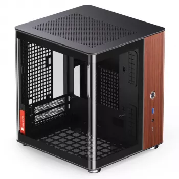 PC Case Jonsbo TK-0, Mini-Tower, Mini-ITX, Schwarz